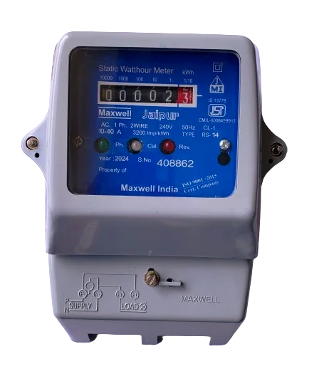 <h1 class="product_title entry-title wd-entities-title">Single Phase Static Watt-Hour Meter Counter